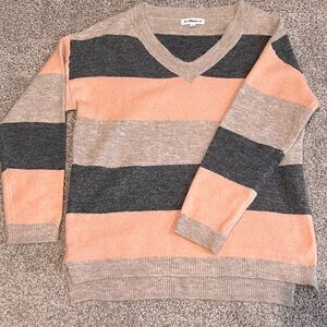 Macaron striped sweater size M